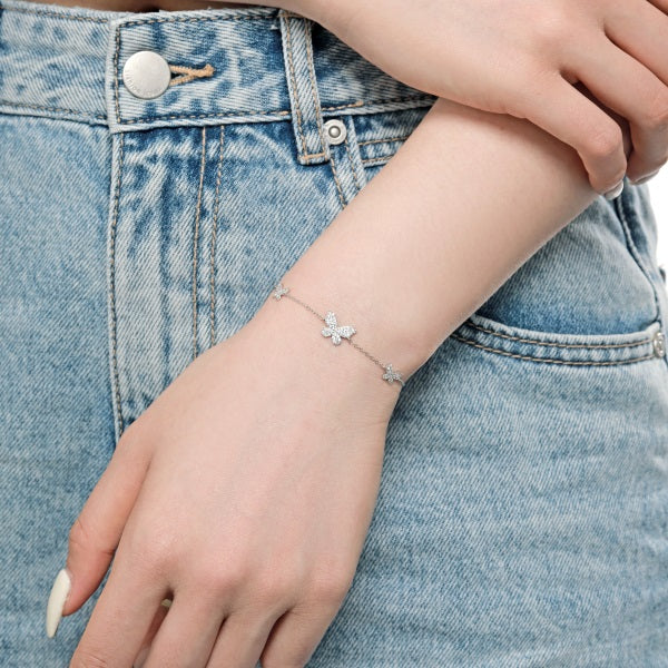 Dainty Butterfly Bracelet