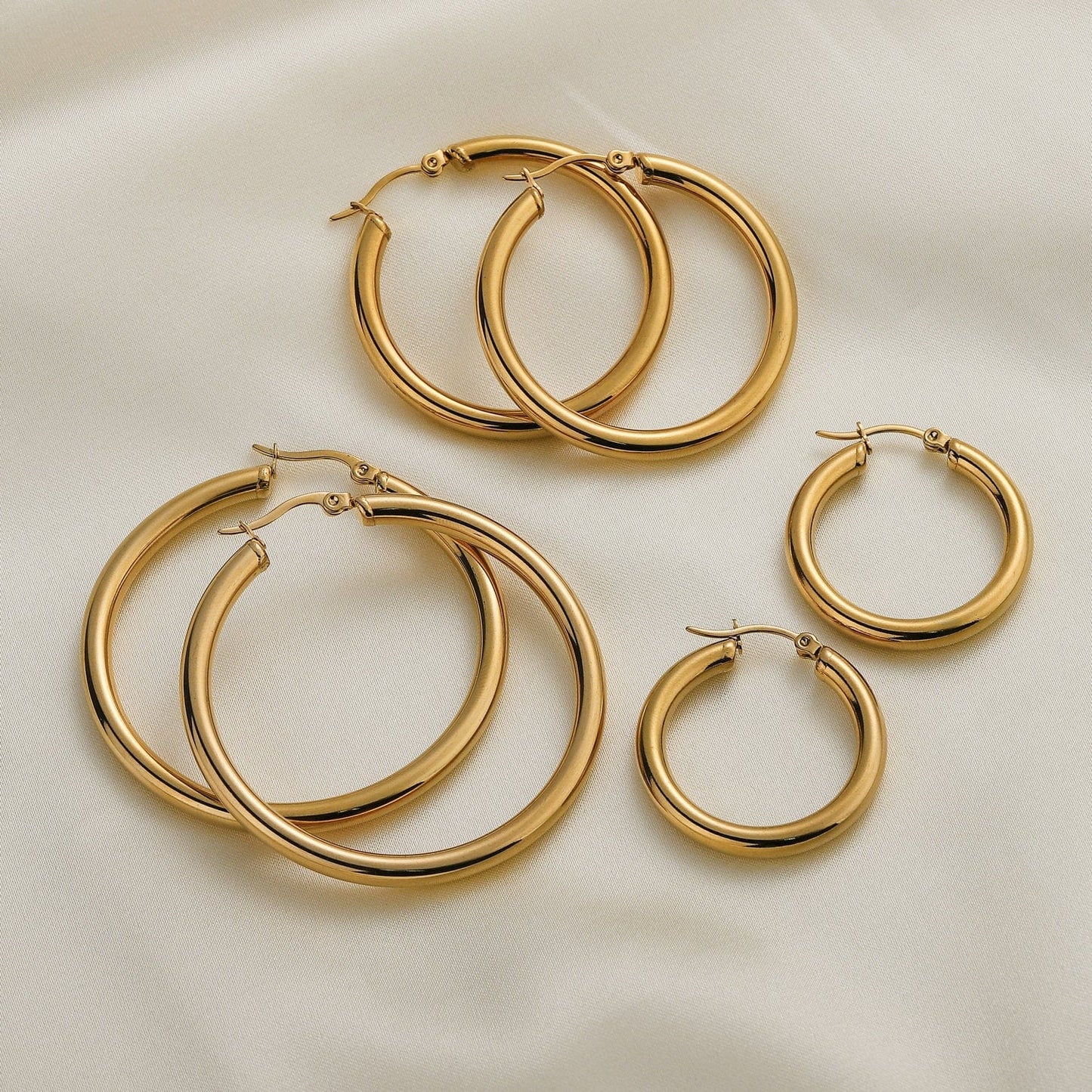 Essential Gold Hoops